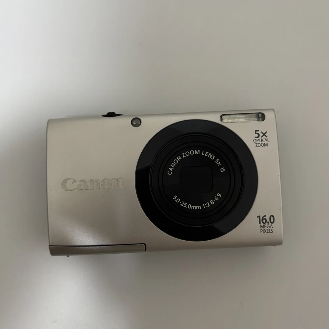 95新 Canon/佳能 a3400银色1600w像素高清冷白ccd带配件