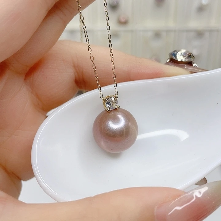 淡水珍珠合金吊坠(赠链)