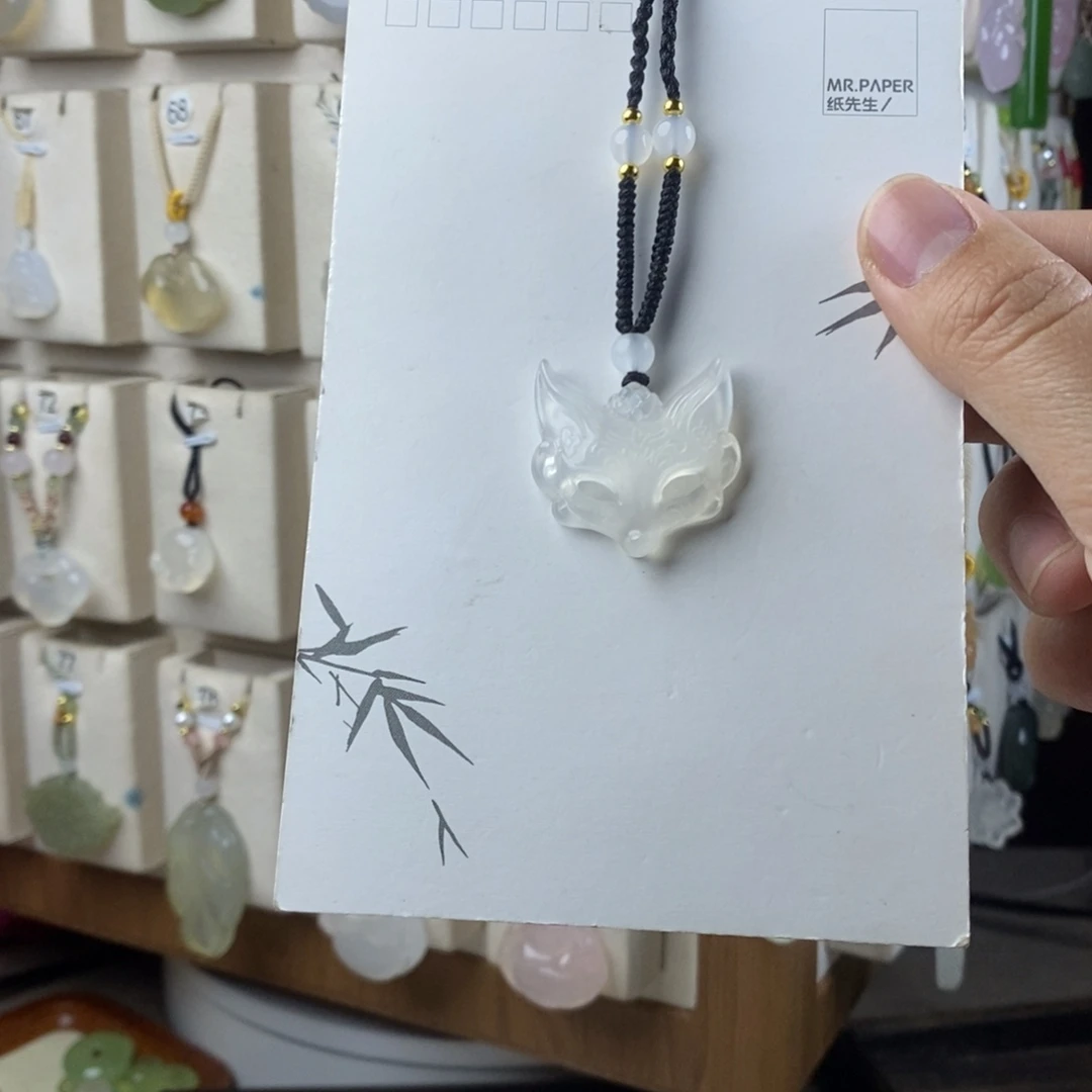 玛瑙/玉髓合金颈饰