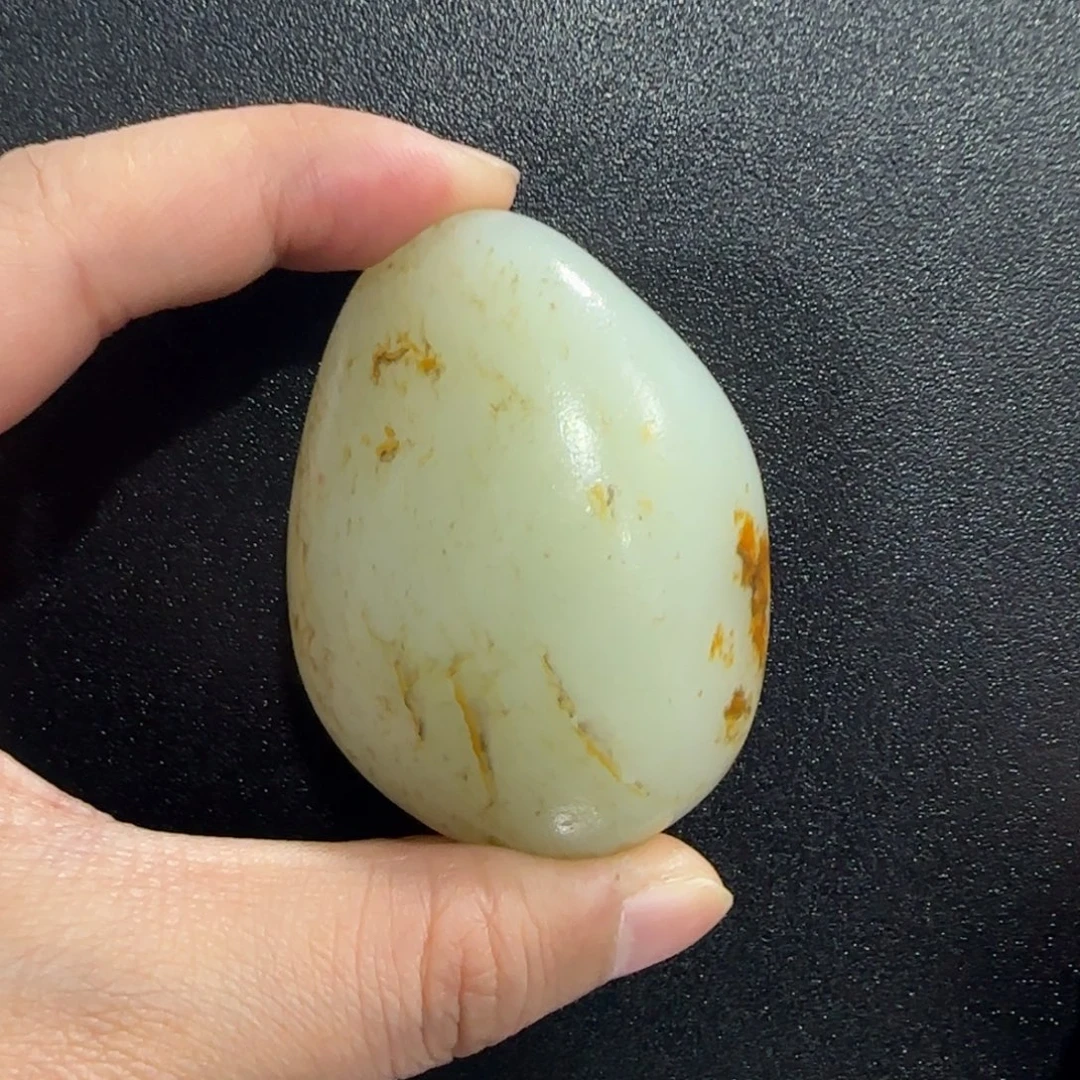 名***歌和田玉未镶嵌挂件