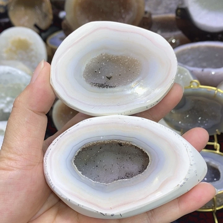 未镶嵌珠宝半成品紫晶聚宝盆