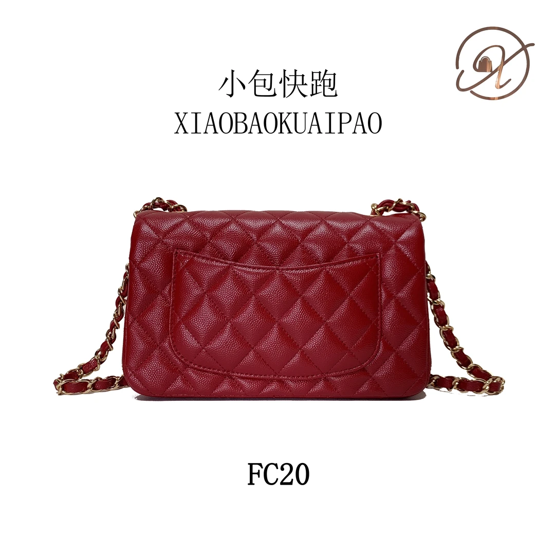 【小包快跑】FC20牛皮鱼子酱 单肩斜挎女包休闲时尚百搭