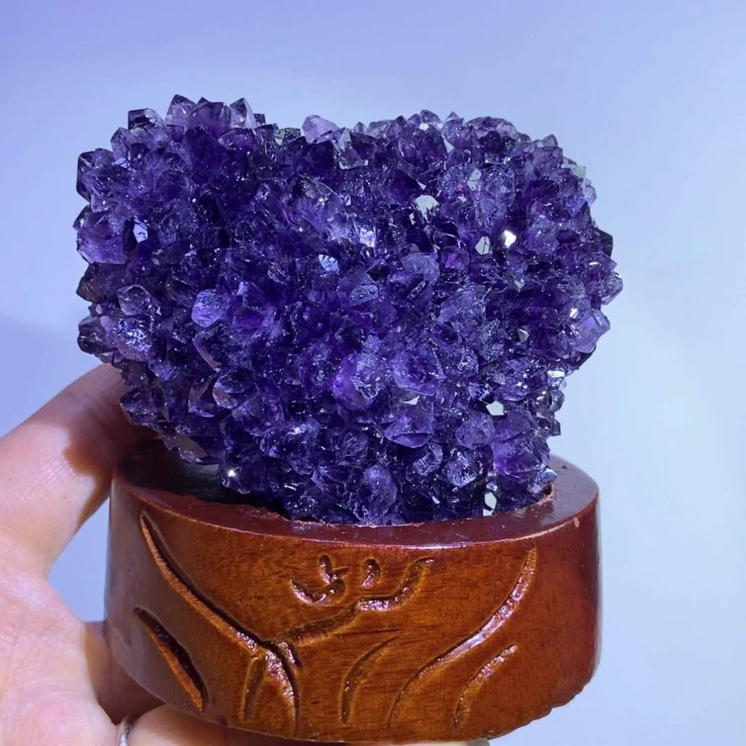紫晶天然未镶嵌天然