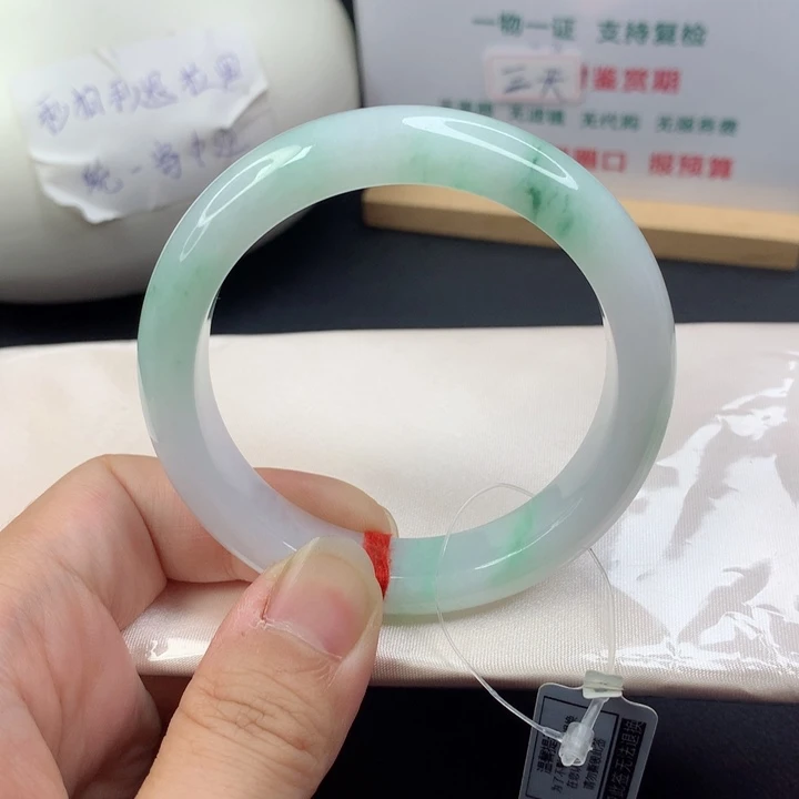 未镶嵌手镯翡翠5455