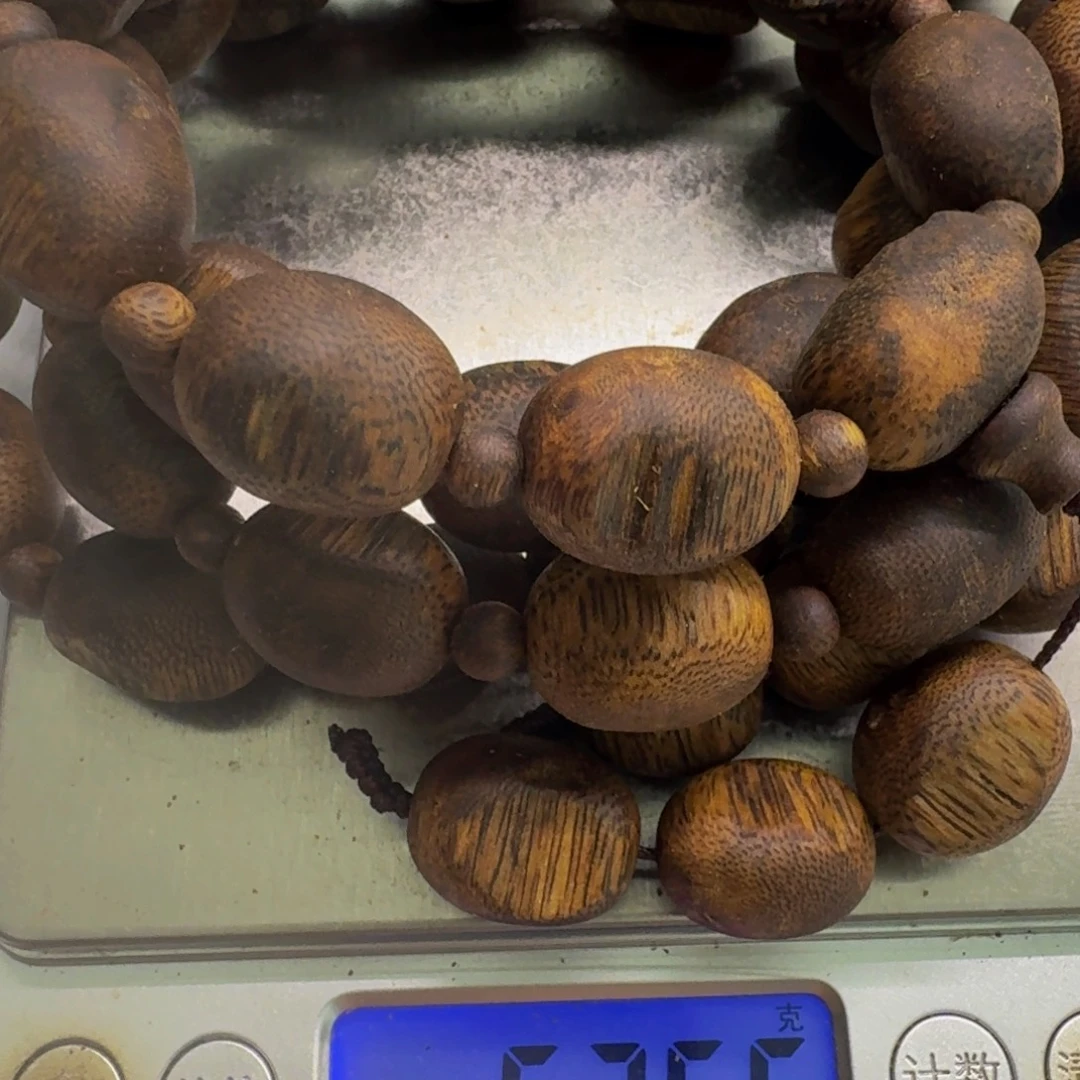 沉香沉香碎屑虫漏留疤多圈62克