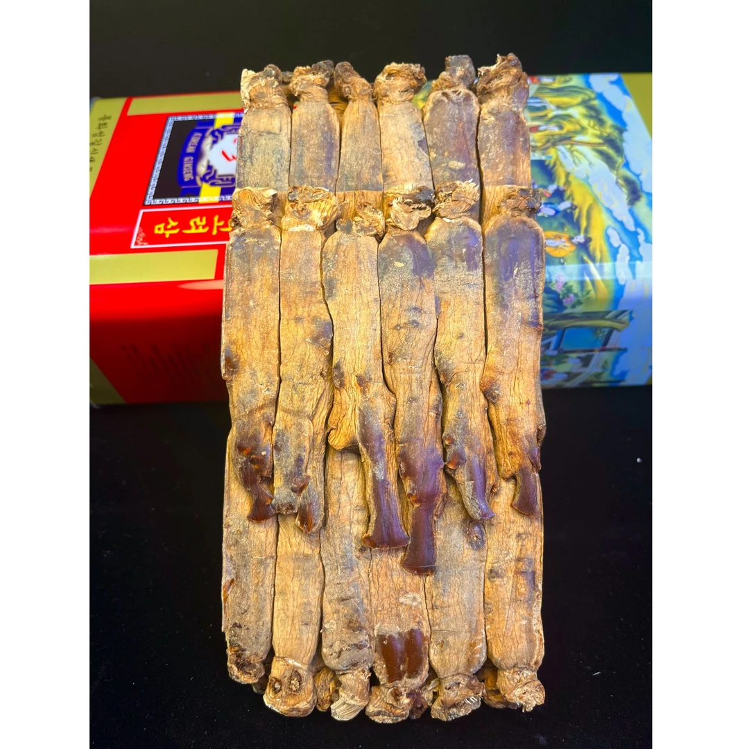 盛吉信 高丽参  天字 20 铁罐600克  28枝装 陈香参