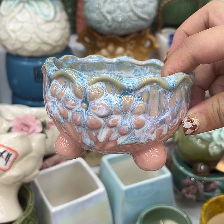 多肉植物陶瓷花盆