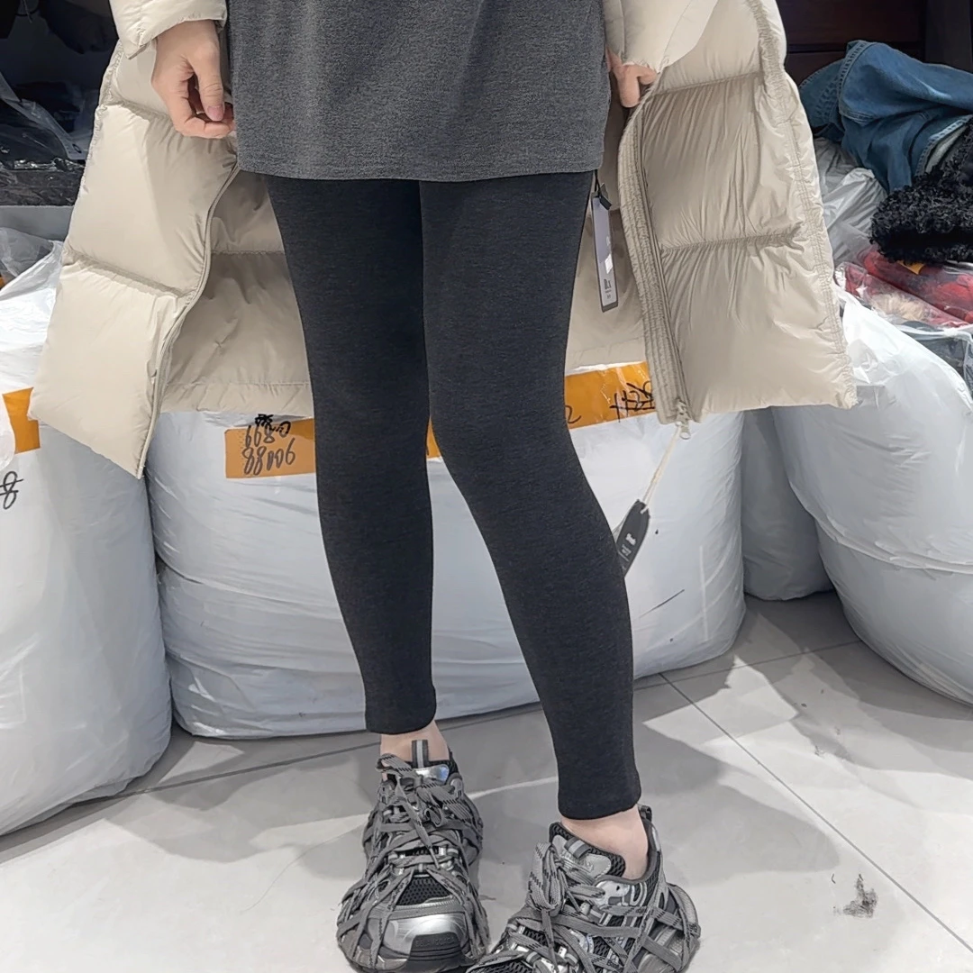 芬芬精选 云朵裤加绒加厚保暖显瘦高腰弹力紧身外穿打底裤秋冬