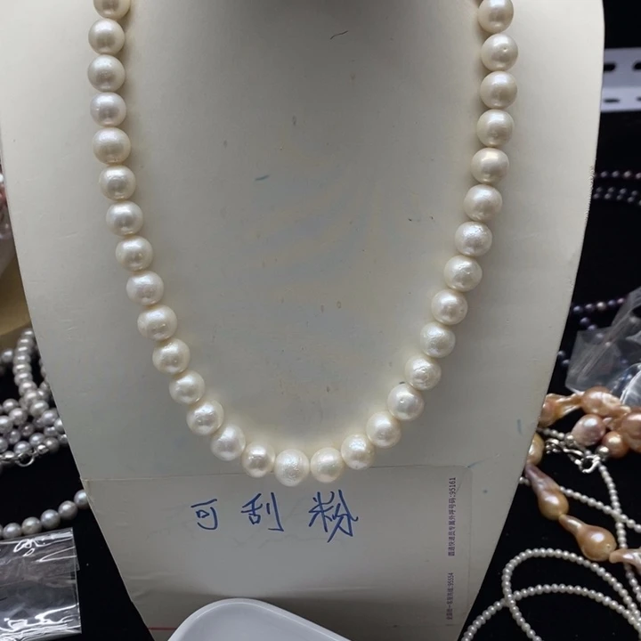 淡水珍珠颈饰合金