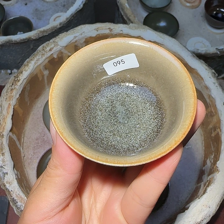 茶盏青钰龙窑茶具95