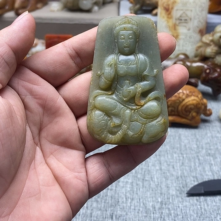 未镶嵌和田玉挂件