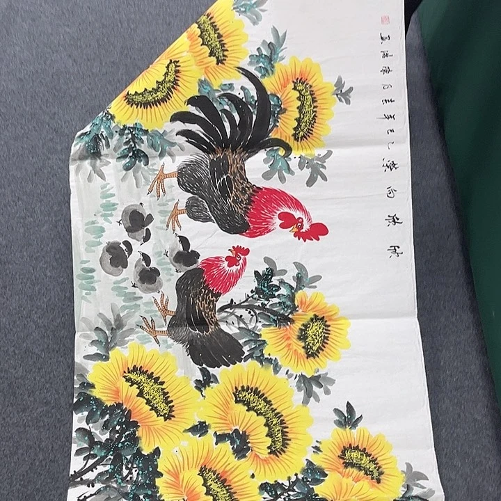 国画宣纸国画纯手绘作品