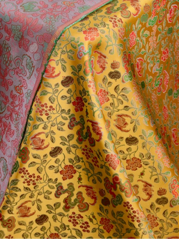 628档专拍毛明山品牌宋锦