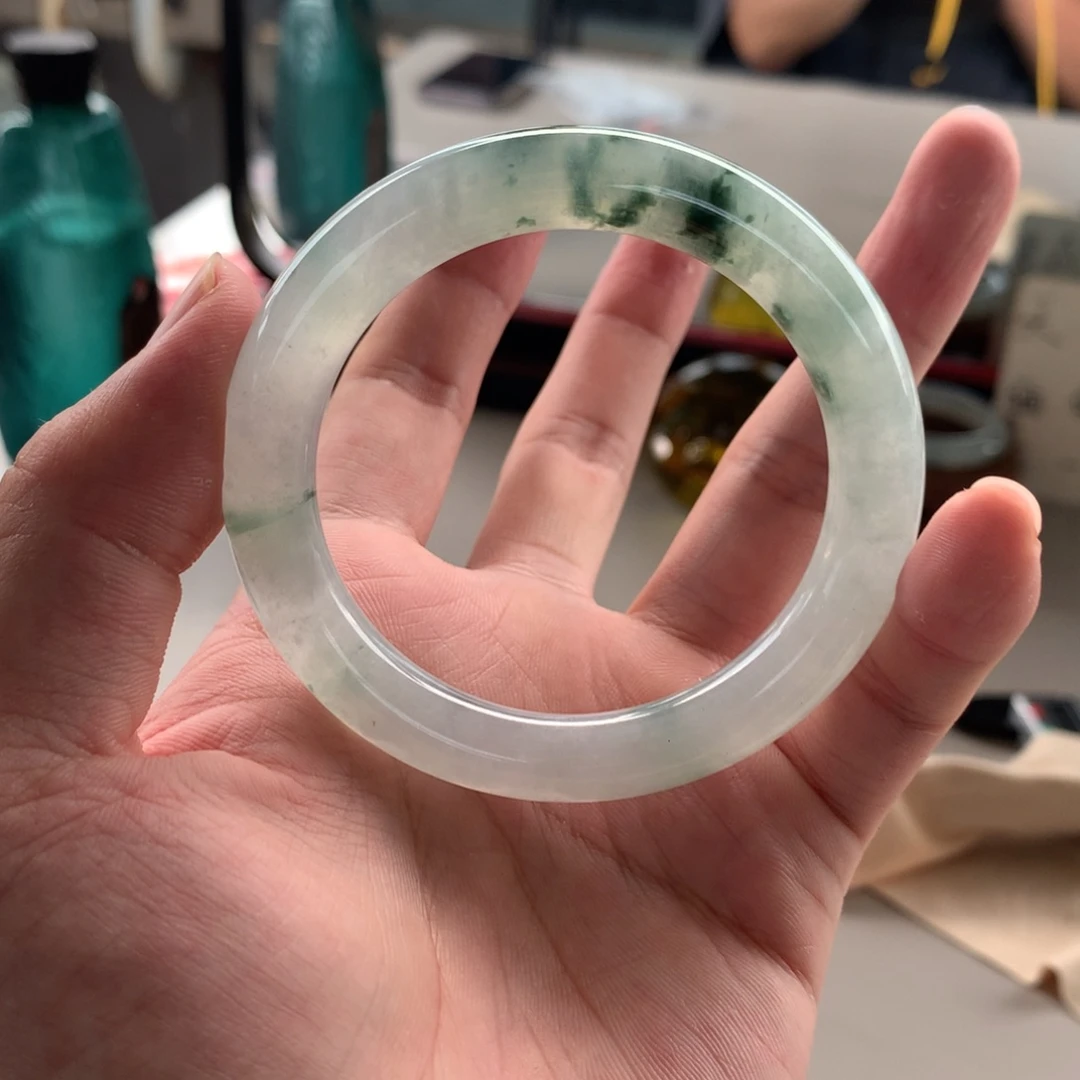 翡翠手镯未镶嵌32号54.7