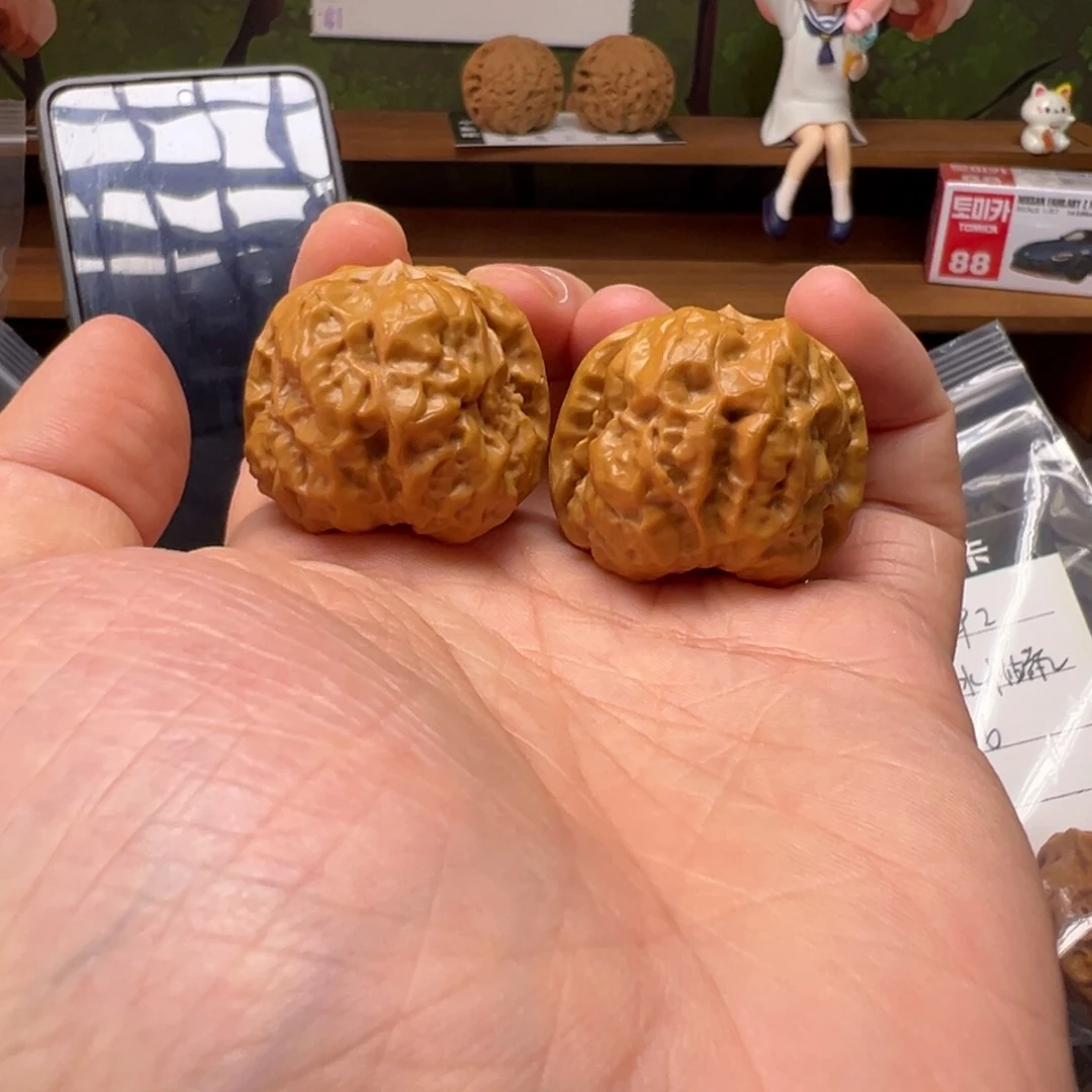 伙***伴把件文玩核桃延庆蛙35