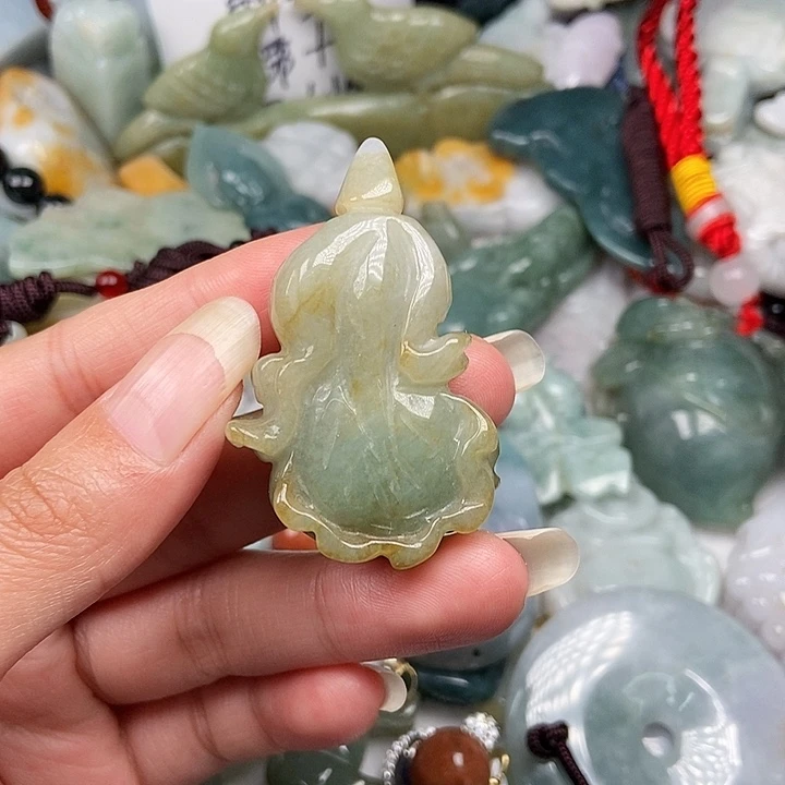 未镶嵌挂件翡翠翡翠