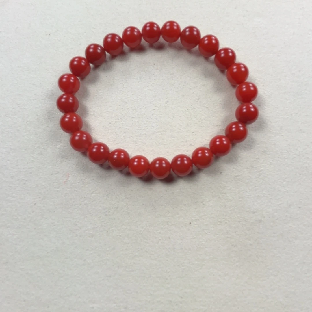 未镶嵌8➕手串南红玛瑙