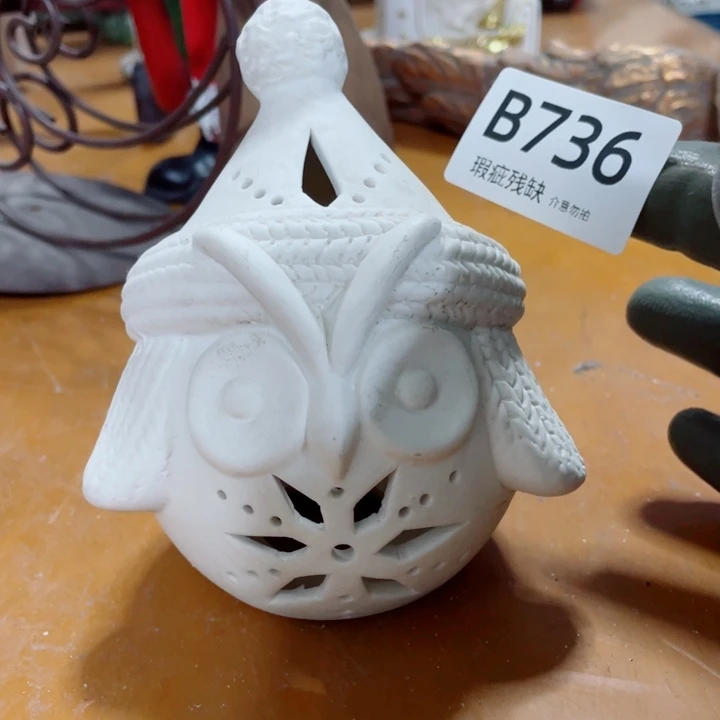 摆件孤品老货微瑕瓷