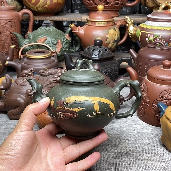 传***哥紫砂茶壶宜兴紫砂壶全手工