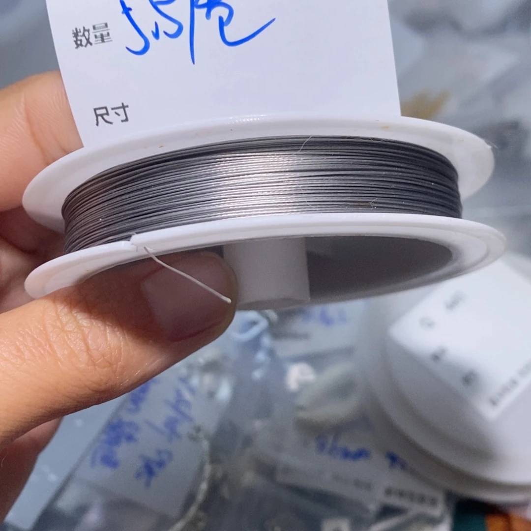 水晶珠宝半成品银S925镶嵌A155