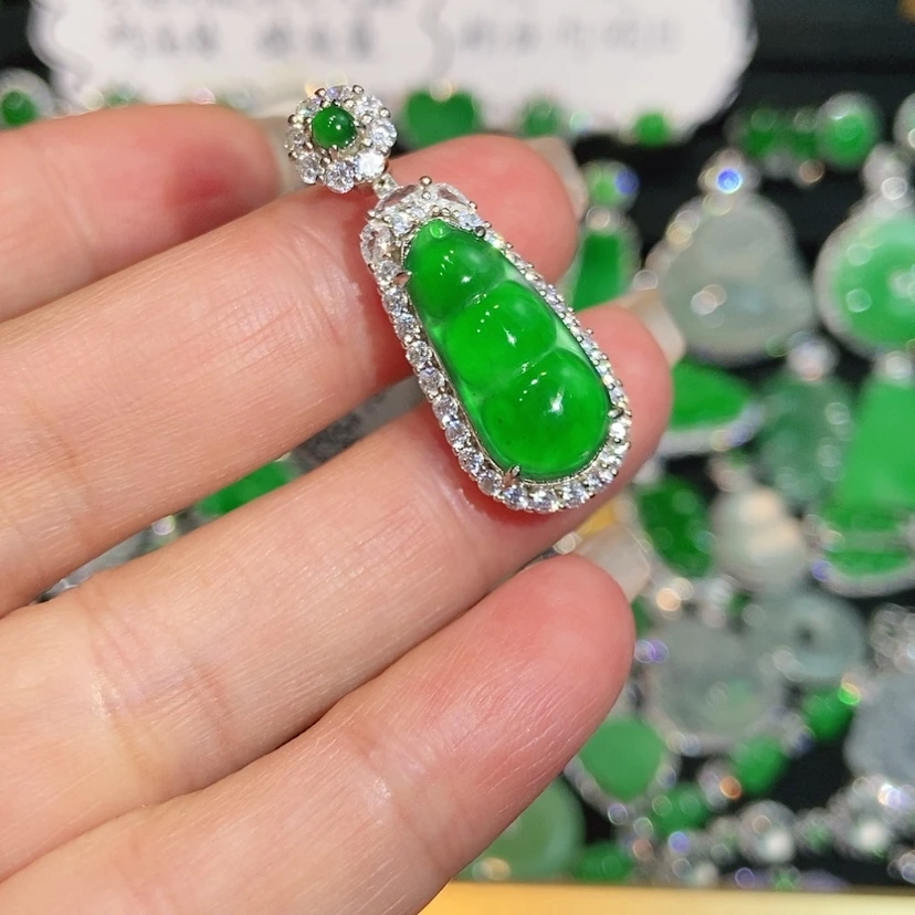 【闪购商品】翡翠未镶嵌颈饰天然翡翠
