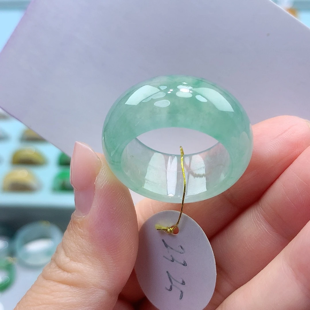 未镶嵌戒指翡翠232425圈