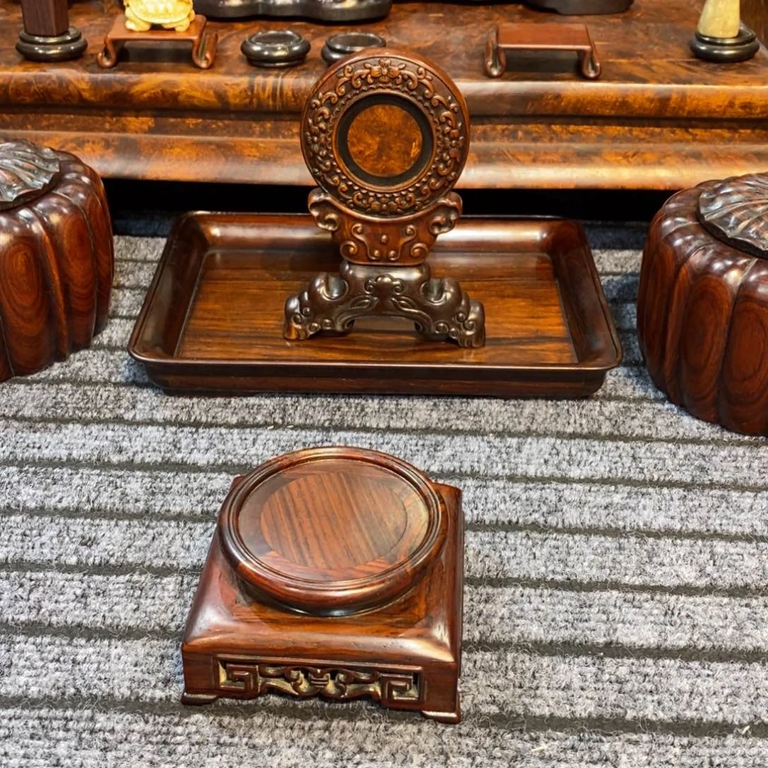 贡木黄***士文房木器文房雅玩