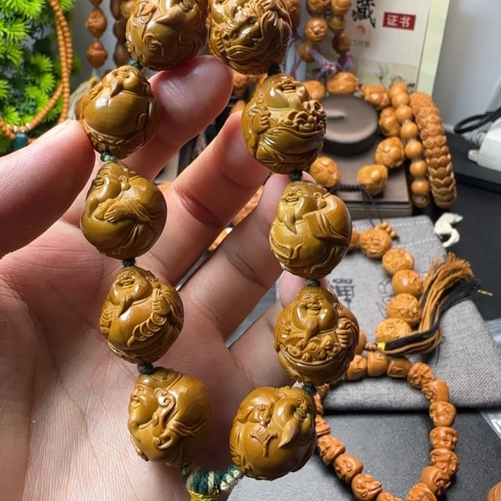 手串/手链橄榄核财神