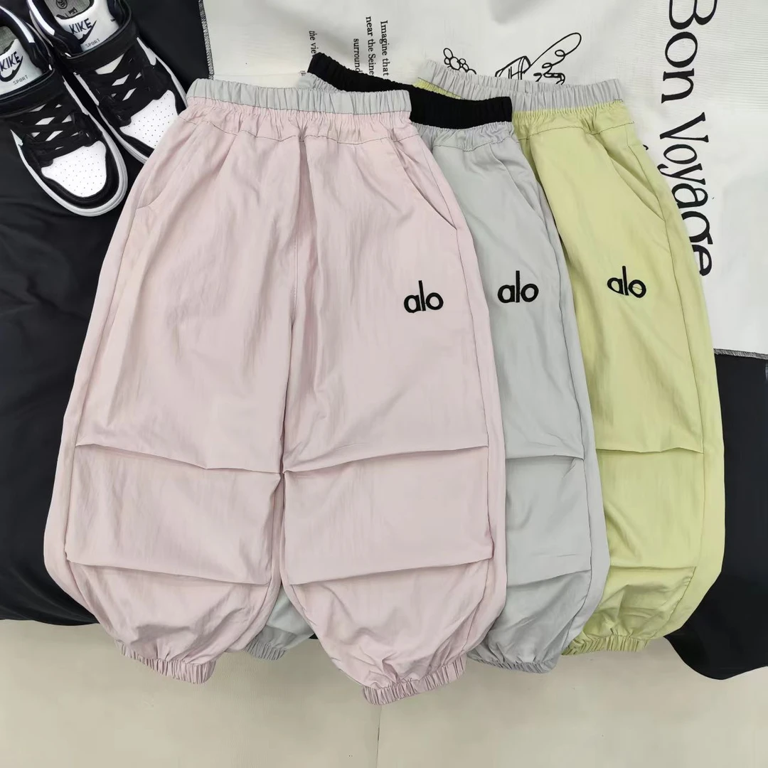 男女童夏季薄款/独属儿童夏天的”氧气感”撞色腰头休闲速干裤4525