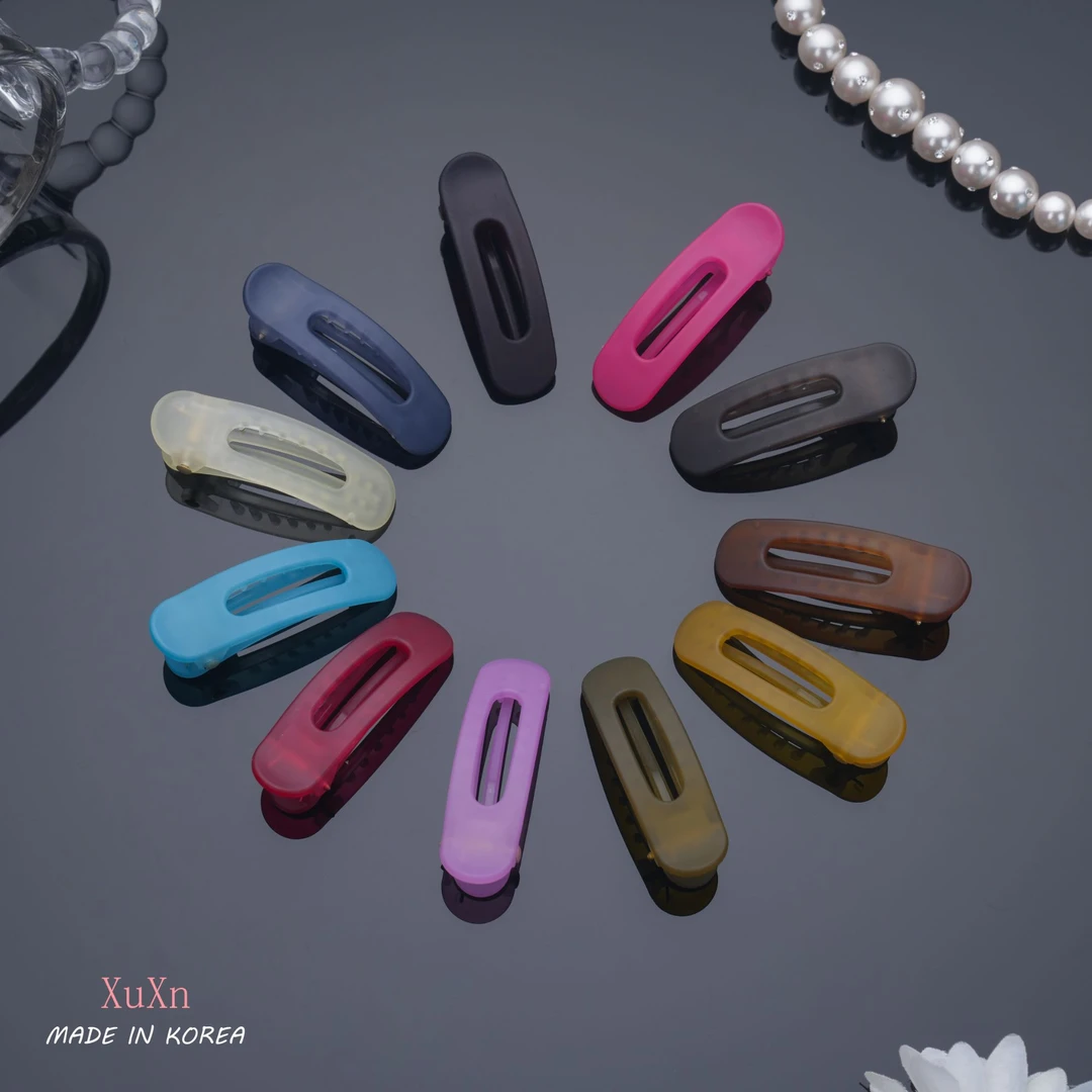 韩国BY6CM（小）三齿鸭嘴夹糖果色碎发夹小件饰品刘海夹ins小众饰品