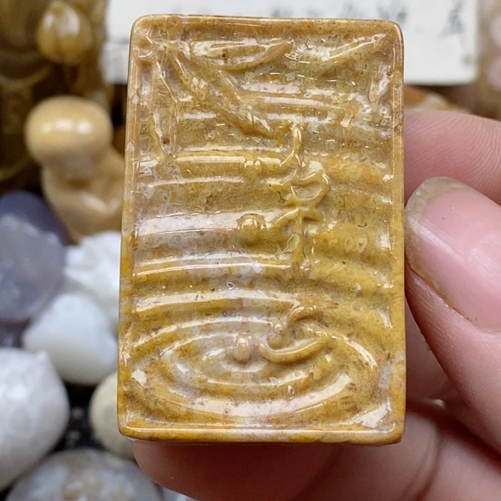 颈饰未镶嵌硅化珊瑚（珊瑚玉）有瑕 小