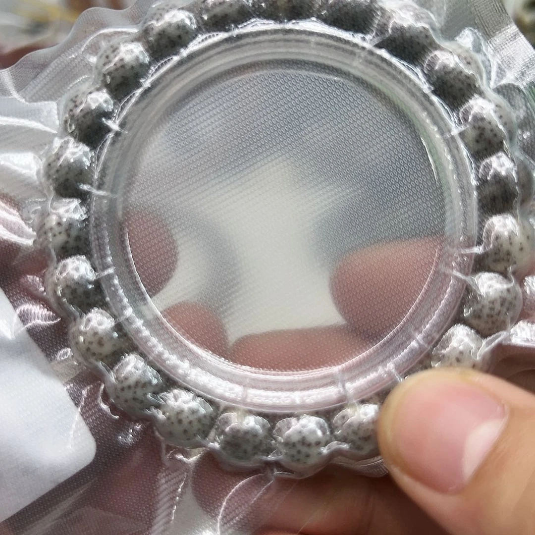 星月菩提手串39灭火月留白糯冰石玉星月菩提单圈10