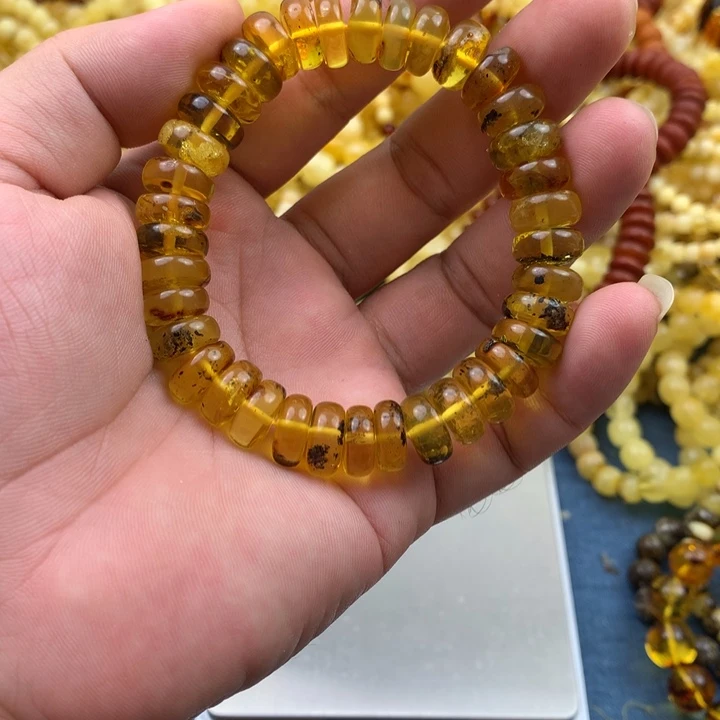 琥珀未镶嵌珠宝奇石