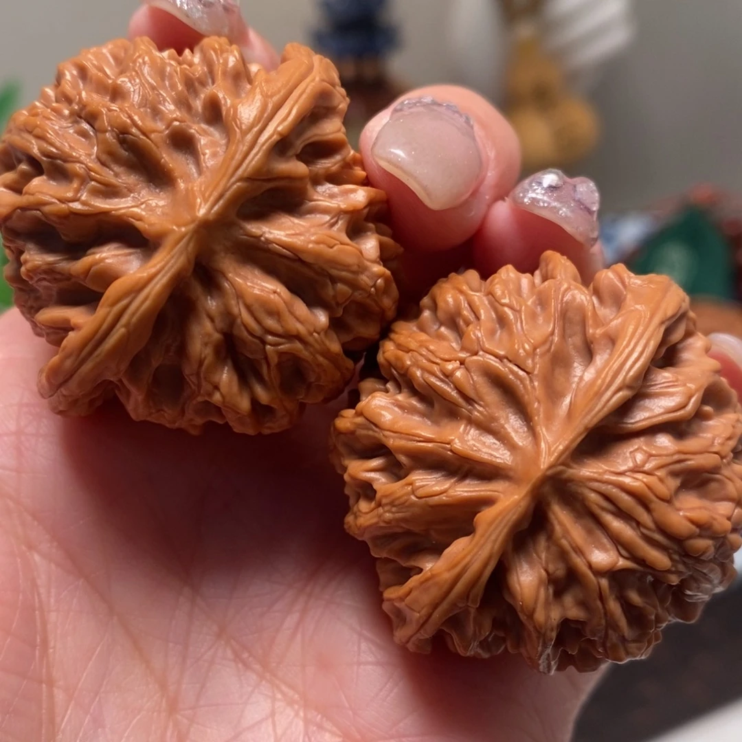 文玩核桃把件41尺寸苹果园