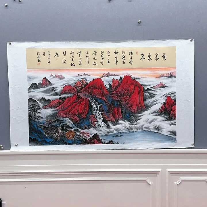国画书法作品多次参加