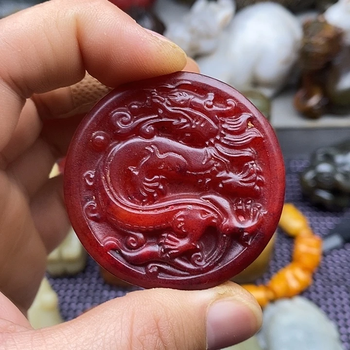 未镶嵌蛇纹石玉颈饰