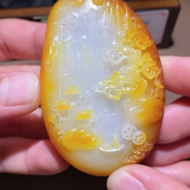 和田玉挂件未镶嵌D1