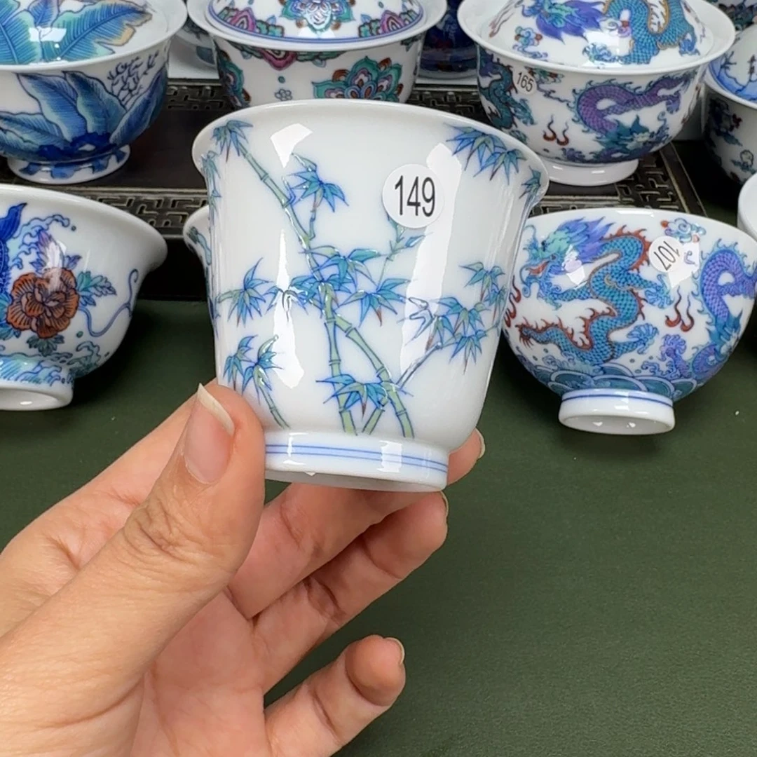 沙沙手工手绘茶具149