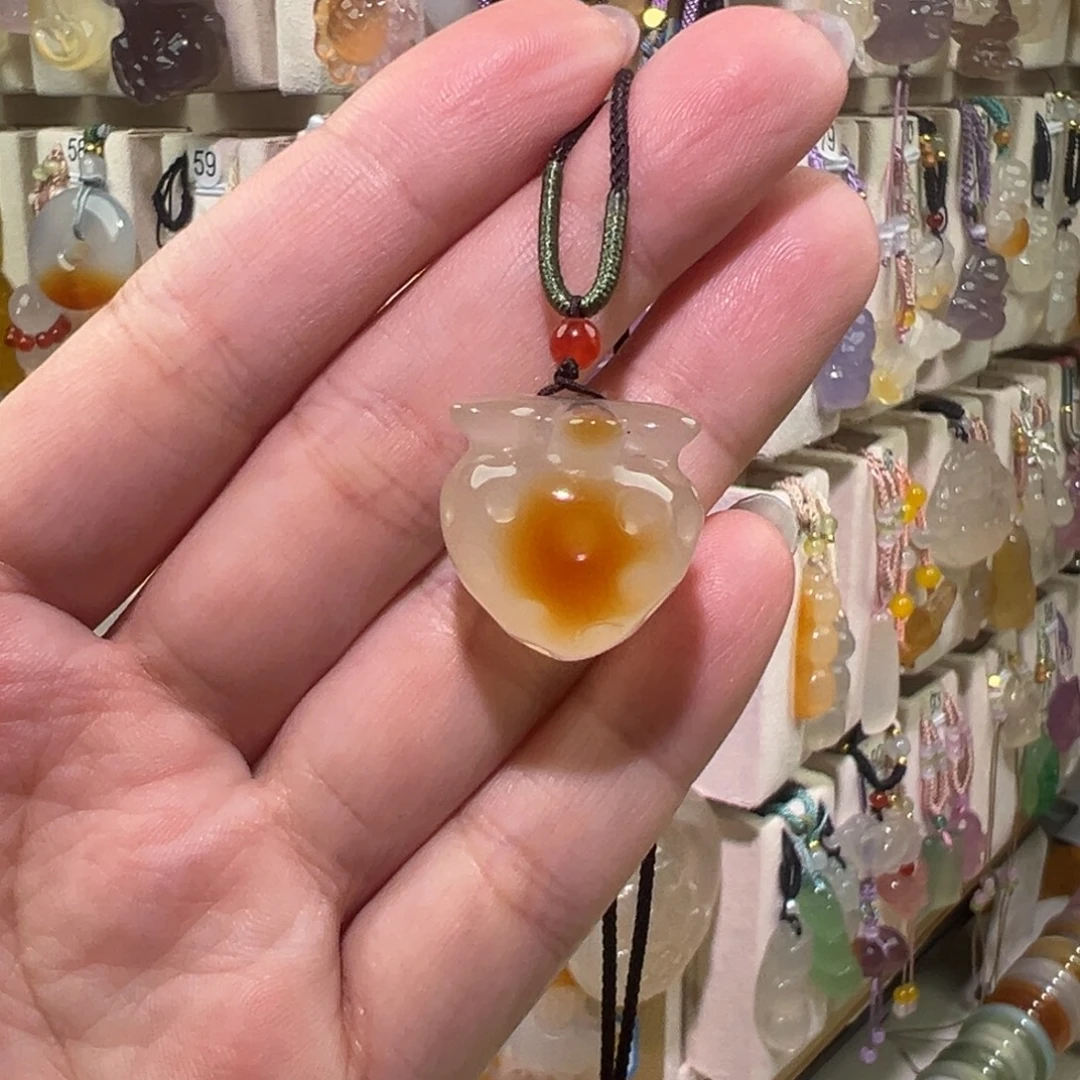 玛瑙/玉髓未镶嵌颈饰