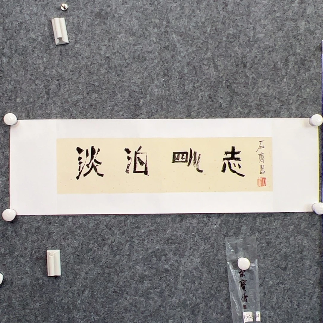 （w5434）淡泊明志 书画3