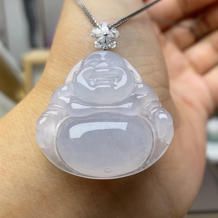 【闪购商品】颈饰18K金镶嵌翡翠47