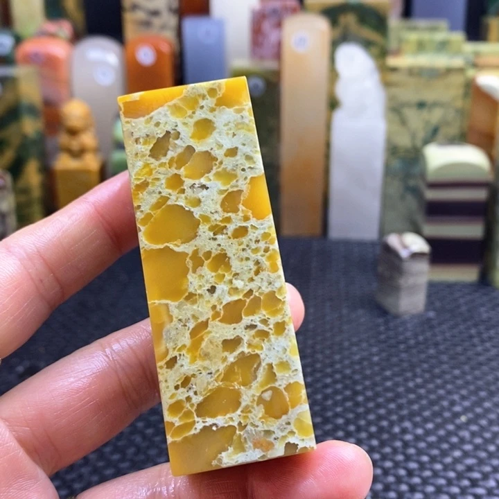 青田石小*明青田石印章石