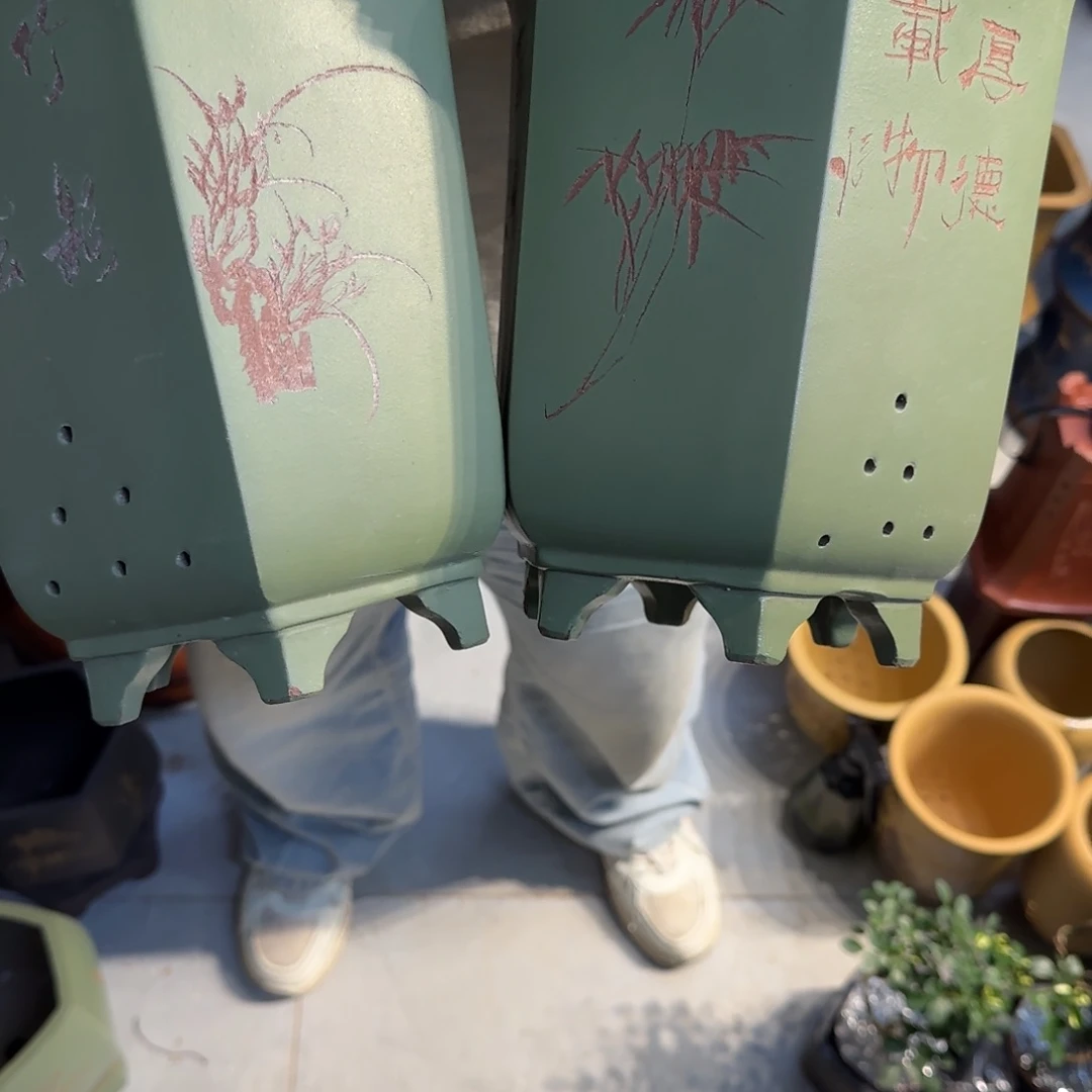 紫砂花盆口径20.22口径