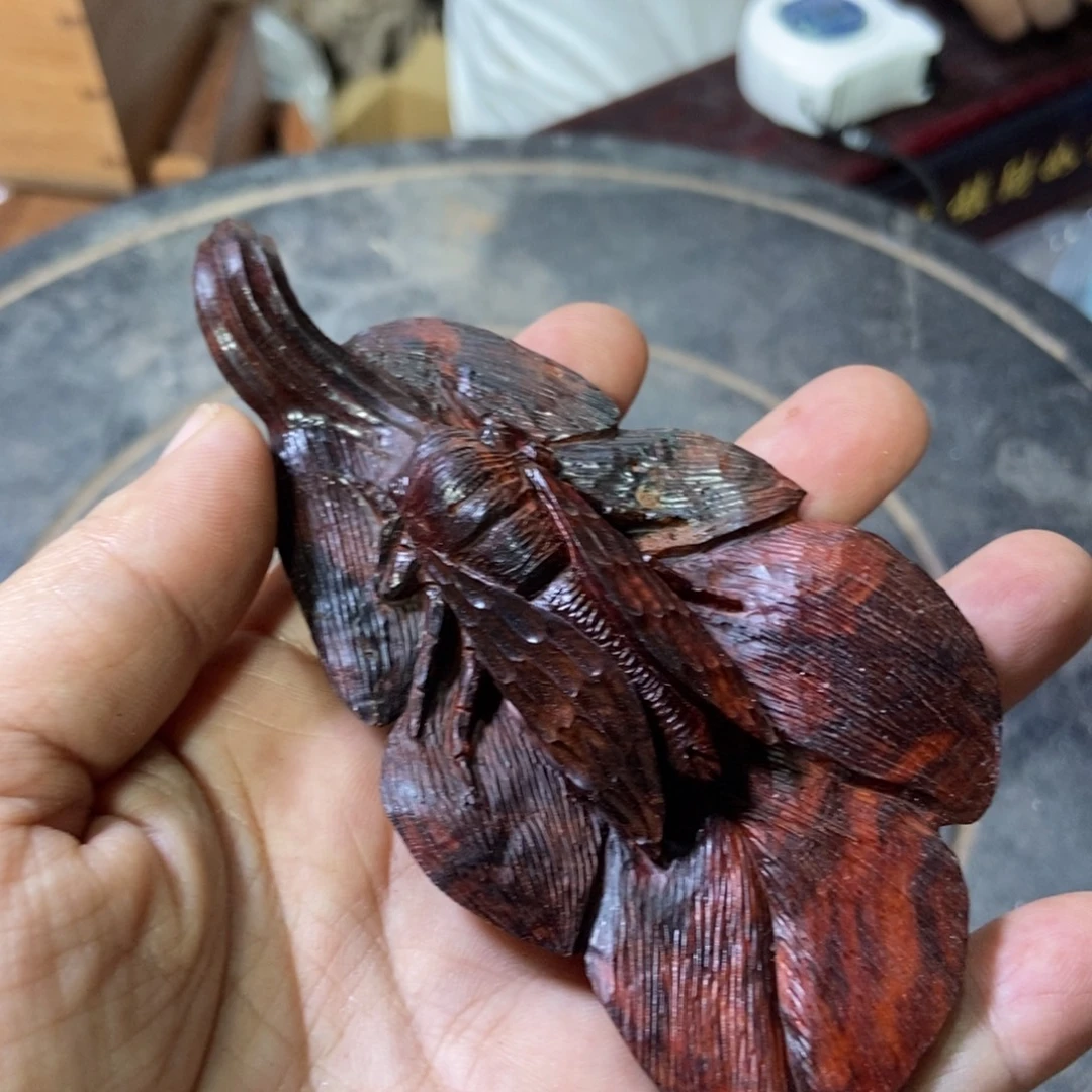 北***利木印度小叶摆件放漏