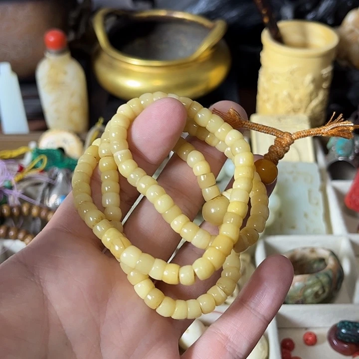阳***光鹿骨手串/手链真不错