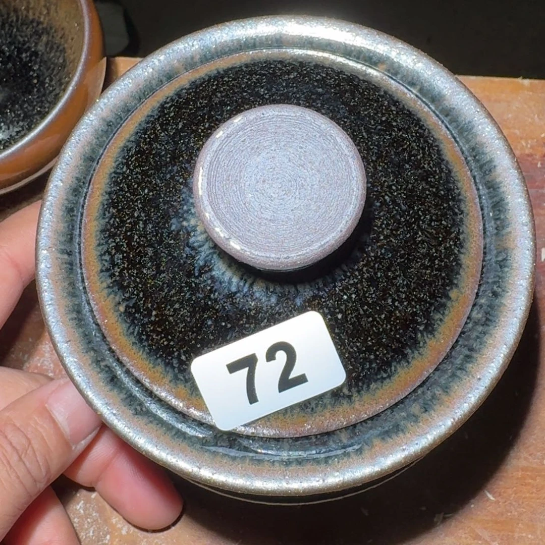 小雨茶盏，手工柴烧，