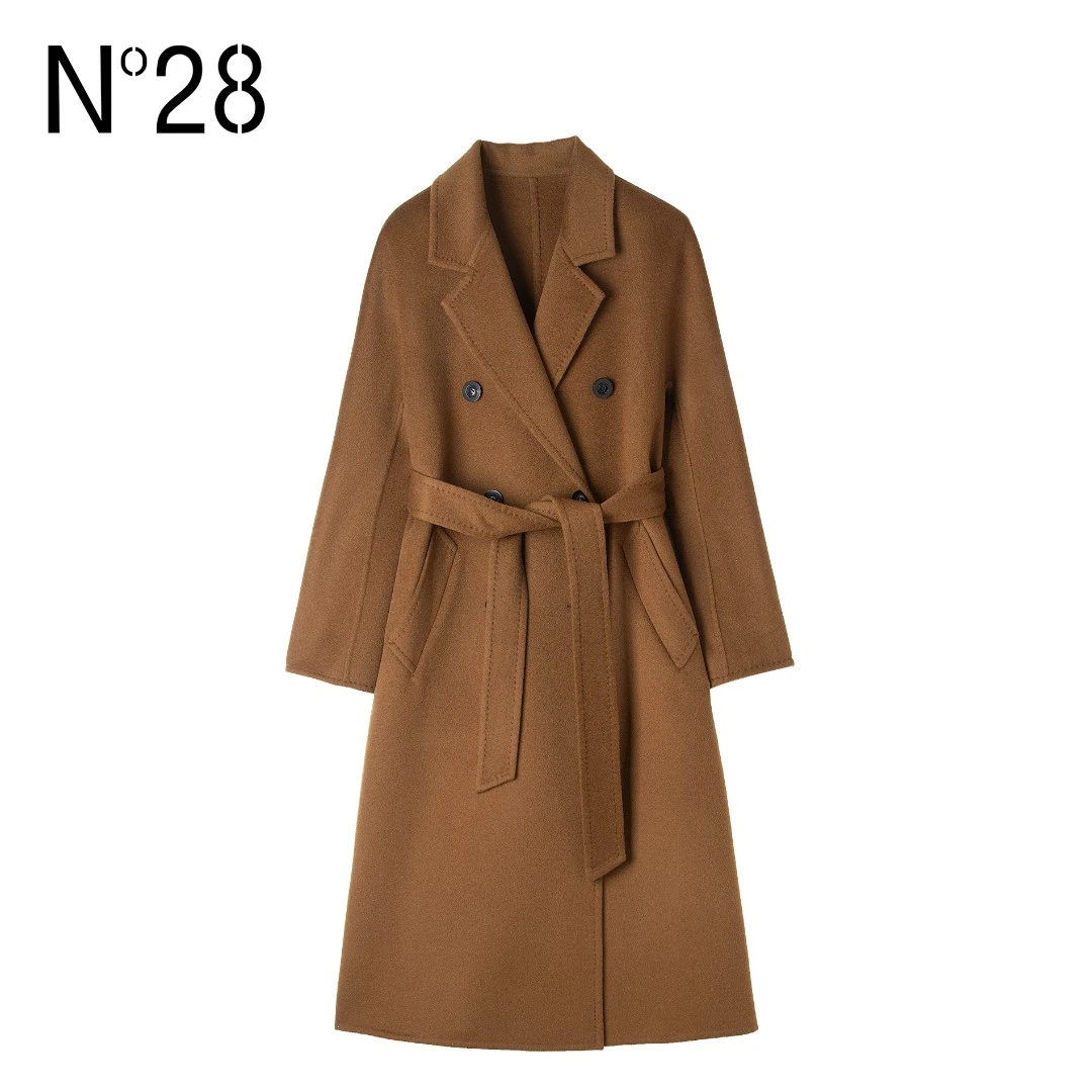 '反季直降'N°28‘爱/传承系列’羊毛高端手缝双面呢大衣经典外套