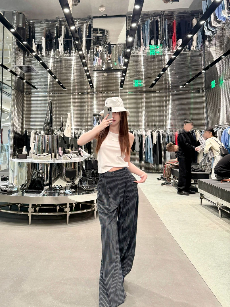 IS LULU | 25ss新款条纹裤