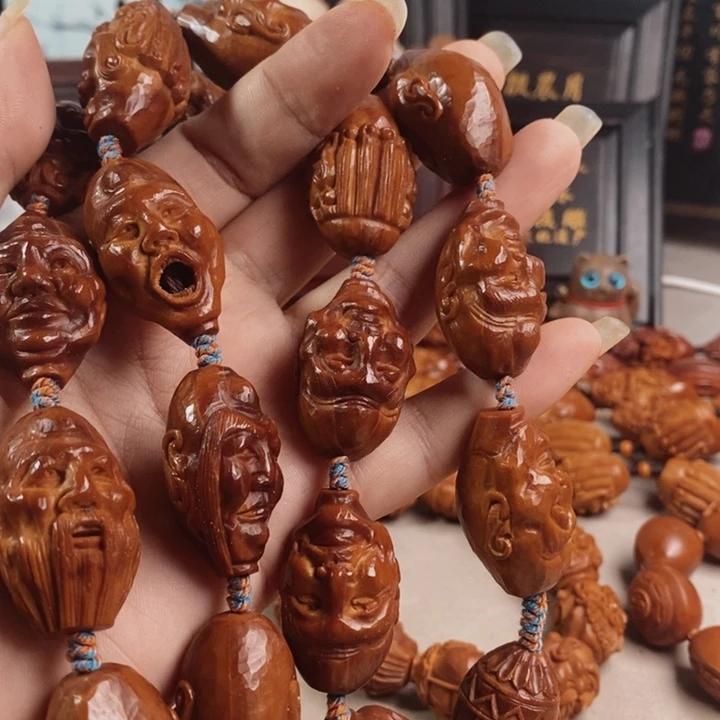 橄榄核手串/手链十八罗汉