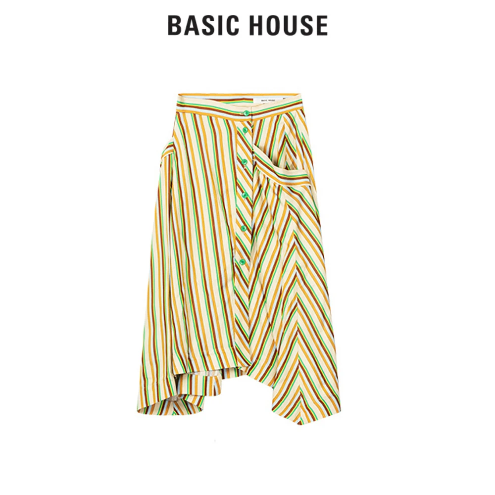 Basic House/百家好潮流时尚休闲半裙 BJ2458-HUSK321HGE